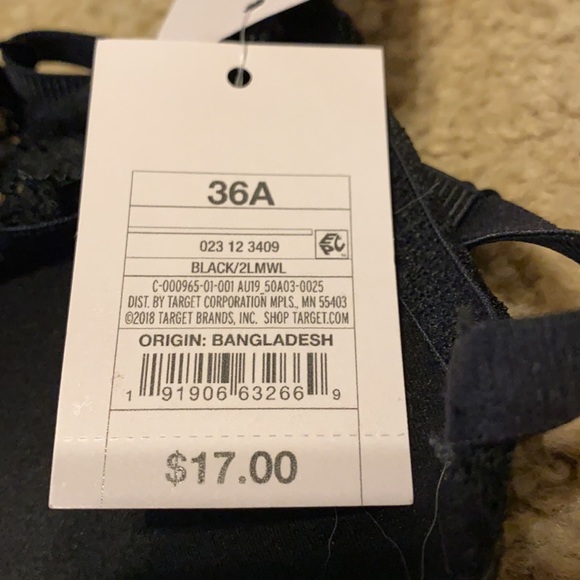 Block Lace Bra - Picture 2 of 2